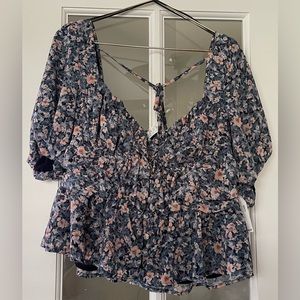 ASTR the Label | Floral Bustier Top